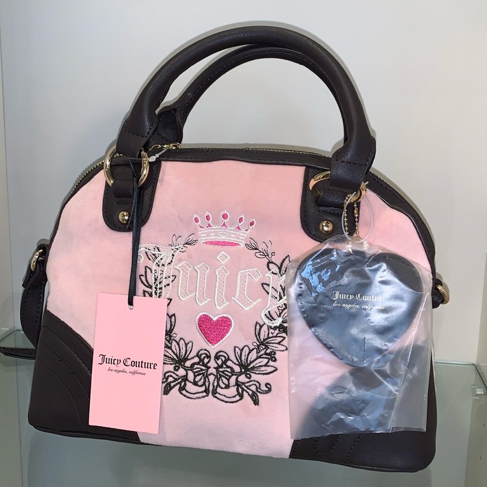 Juicy Couture Pink Diamond Heritage Satchel‎